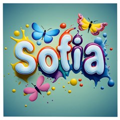 Sofia Wooden Puzzle Square by 1212