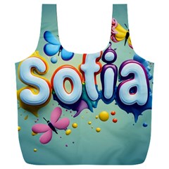 Sofia Full Print Recycle Bag (xxl) by 1212