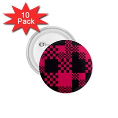 Cube Square Block Shape Creative 1 75  Buttons (10 Pack) by Amaryn4rt