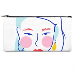 Art Womens Lovers Pencil Case by Ndabl3x