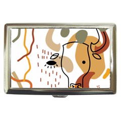 Abstract Bull Art Design Cigarette Money Case by Ndabl3x