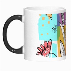 Flower Leaves Foliage Grass Doodle Morph Mug