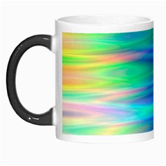 Wave Rainbow Bright Texture Morph Mug by Sarkoni