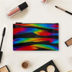 Colorful Background Cosmetic Bag (small) by Sarkoni