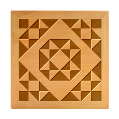 Background Geometric Color Wood Photo Frame Cube by Sarkoni