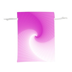 Abstract Spiral Pattern Background Lightweight Drawstring Pouch (l)