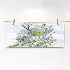 Thistle Alpine Flower Flower Plant Hand Towel by Modalart