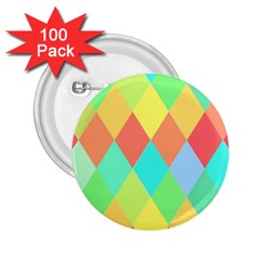 Low Poly Triangles 2 25  Buttons (100 Pack)  by Ravend