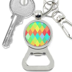 Low Poly Triangles Bottle Opener Key Chain by Ravend