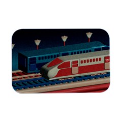 Bridge Transportation Train Toys Open Lid Metal Box (silver)   by Modalart