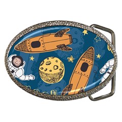 Missile Pattern Belt Buckles by Bedest