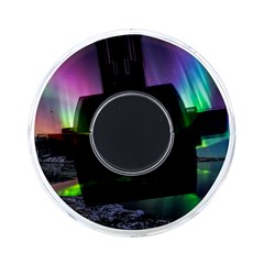 Aurora Borealis Polar Northern Lights Natural Phenomenon North Night Mountains On-the-go Memory Card Reader