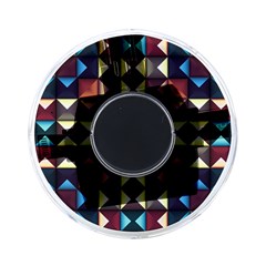 Symmetry Geometric Pattern Texture On-the-go Memory Card Reader