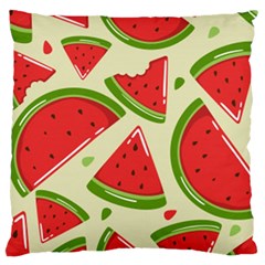 Cute Watermelon Seamless Pattern Large Cushion Case (one Side)