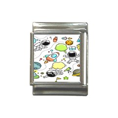 Sketch Cartoon Space Set Italian Charm (13mm) by Hannah976