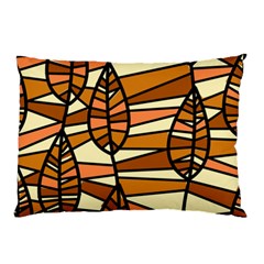 Autumn Leaf Mosaic Seamless Pillow Case by Hannah976