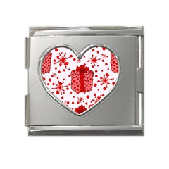 Cute Gift Boxes Mega Link Heart Italian Charm (18mm) by ConteMonfrey