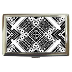 Pattern Tile Repeating Geometric Cigarette Money Case