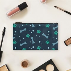 Bons Foot Prints Pattern Background Cosmetic Bag (small) by Grandong