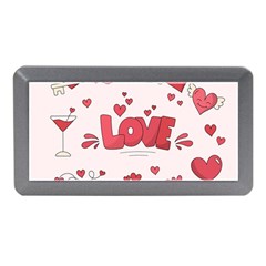 Hand Drawn Valentines Day Element Collection Memory Card Reader (mini) by Bedest