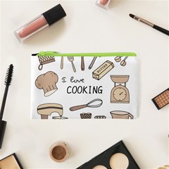 I Love Cooking Baking Utensils Knife Cosmetic Bag (xs)