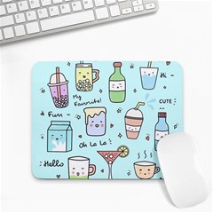 Drinks Cocktails Doodle Coffee Small Mousepad