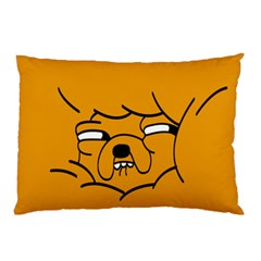 Adventure Time Jake The Dog Pillow Case (two Sides) by Sarkoni