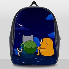 Adventure Time Jake And Finn Night School Bag (xl)