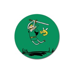 Adventure Time The Legend Of Zelda Magnet 3  (round) by Sarkoni