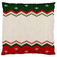 Merry Christmas Happy New Year Large Cushion Case (two Sides)