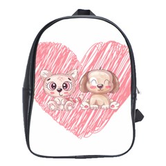 Paw Dog Pet Puppy Canine Cute School Bag (xl) by Sarkoni