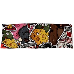 Stickerbomb Crazy Graffiti Graphite Monster Body Pillow Case (dakimakura)