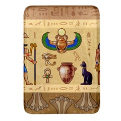 Egypt Horizontal Illustration Rectangular Glass Fridge Magnet (4 Pack) by Hannah976