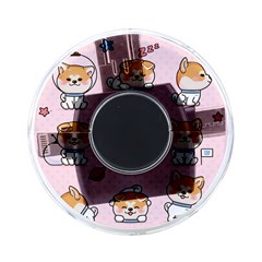 Set Kawaii Smile Japanese Dog Akita Inu Cartoon On-the-go Memory Card Reader by Hannah976