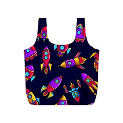 Space Patterns Full Print Recycle Bag (s) by Hannah976