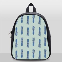 Blue King Pineapple  School Bag (small) by ConteMonfrey