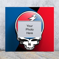 Grateful Dead Big Skull White Wall Photo Frame 5  X 7 