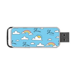 Sky Pattern Portable Usb Flash (one Side) by Apen