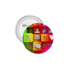 Colorful 3d Social Media 1 75  Buttons by Ket1n9