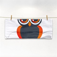 Owl Logo Hand Towel by Ket1n9