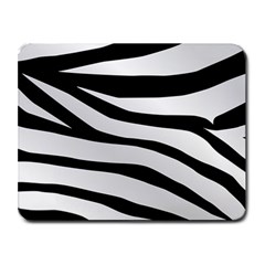 White Tiger Skin Small Mousepad