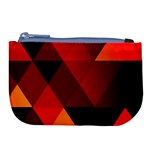 Abstract Triangle Wallpaper Large Coin Purse Front