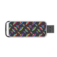 Alien Patterns Vector Graphic Portable Usb Flash (one Side) by Ket1n9