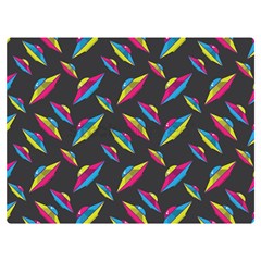 Alien Patterns Vector Graphic Premium Plush Fleece Blanket (extra Small) by Ket1n9