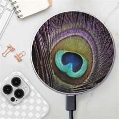 Peacock Feather Wireless Fast Charger(white) by Ket1n9