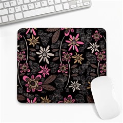 Flower Art Pattern Large Mousepad by Ket1n9