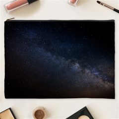 Cosmos Dark Hd Wallpaper Milky Way Cosmetic Bag (xxxl) by Ket1n9