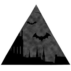 Halloween Background Halloween Scene Wooden Puzzle Triangle by Ket1n9