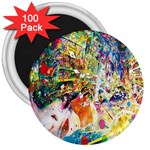 Multicolor Anime Colors Colorful 3  Magnets (100 pack) Front