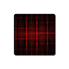 Black And Red Backgrounds Square Magnet by Hannah976